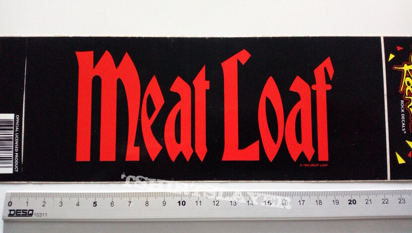 Meat Loaf Meatloaf official 1993 sticker 21.5 x 8.5cm