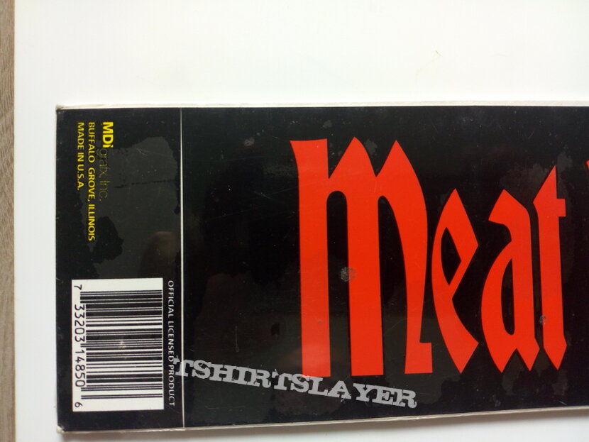 Meat Loaf Meatloaf official 1993 sticker 21.5 x 8.5cm