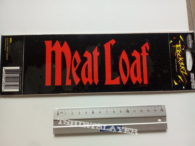 Meat Loaf Meatloaf official 1993 sticker 21.5 x 8.5cm