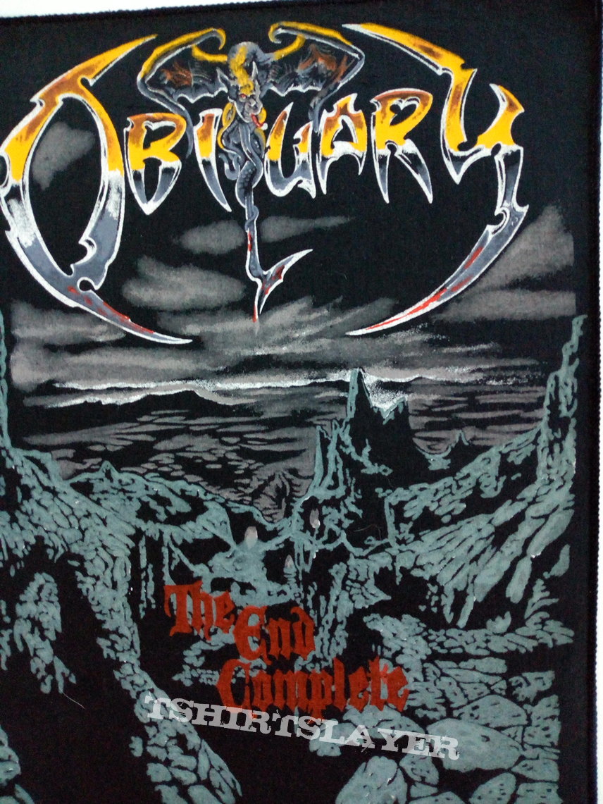 Obituary 1992 backpatch  bp135 the end complete 