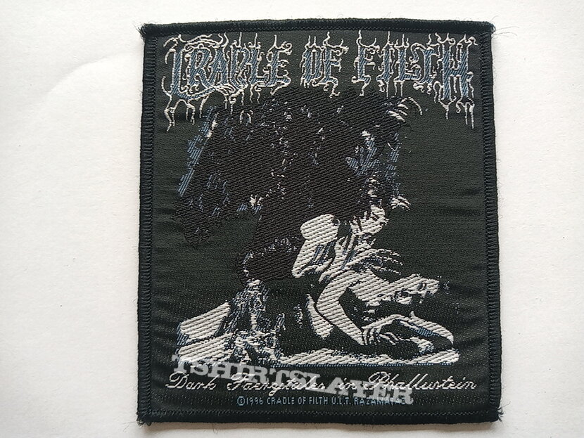 Cradle Of Filth Dark Faerytales in Phallustein  1996 patch c60