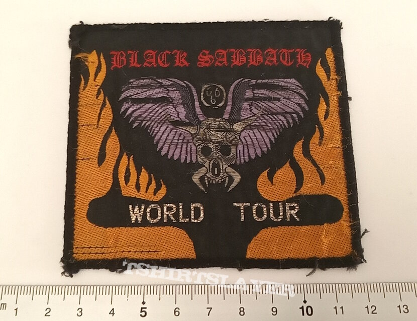 Black Sabbath world tour 1981 heaven and hell patch used631