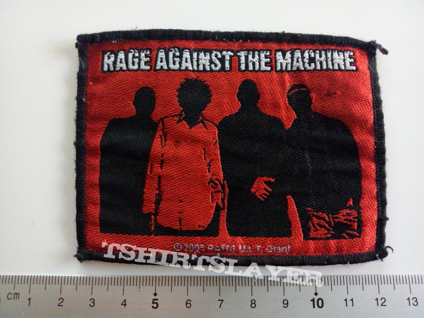Rage against the machine silhouettes patch official 2005 used477
