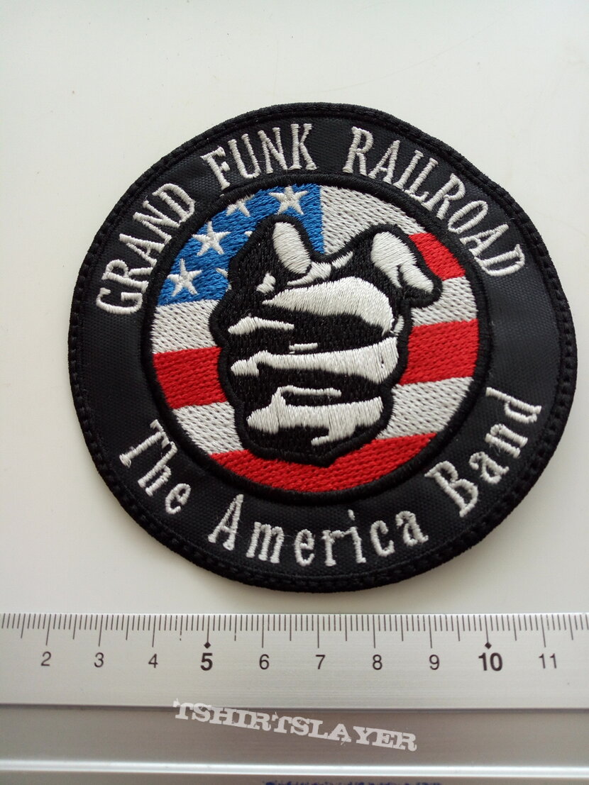 Grand Funk Railroad misprinted patch 