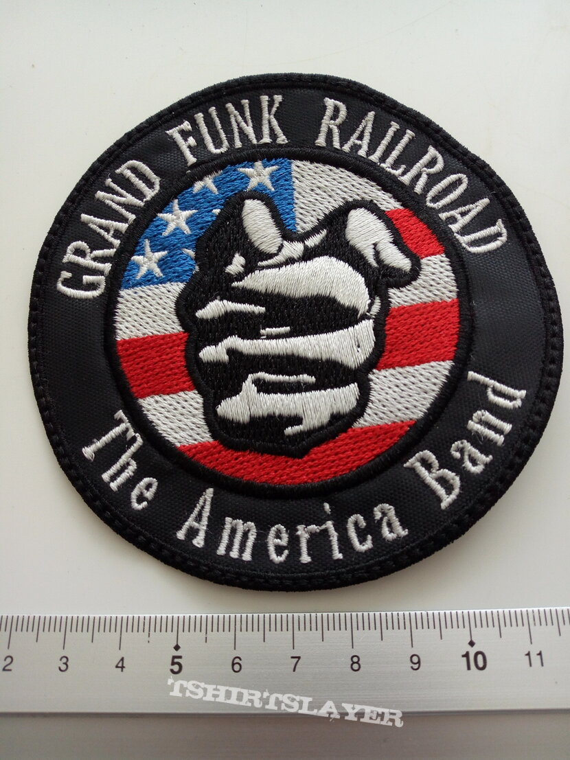 Grand Funk Railroad misprinted patch 