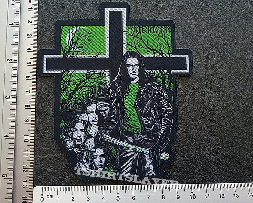 Type O Negative  Peter Steele with axe   patch t29