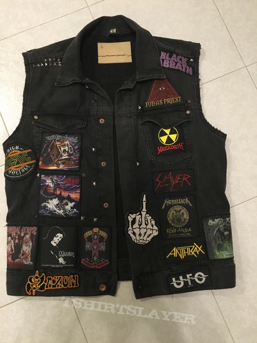 Iron Maiden My first battle jacket in 2016