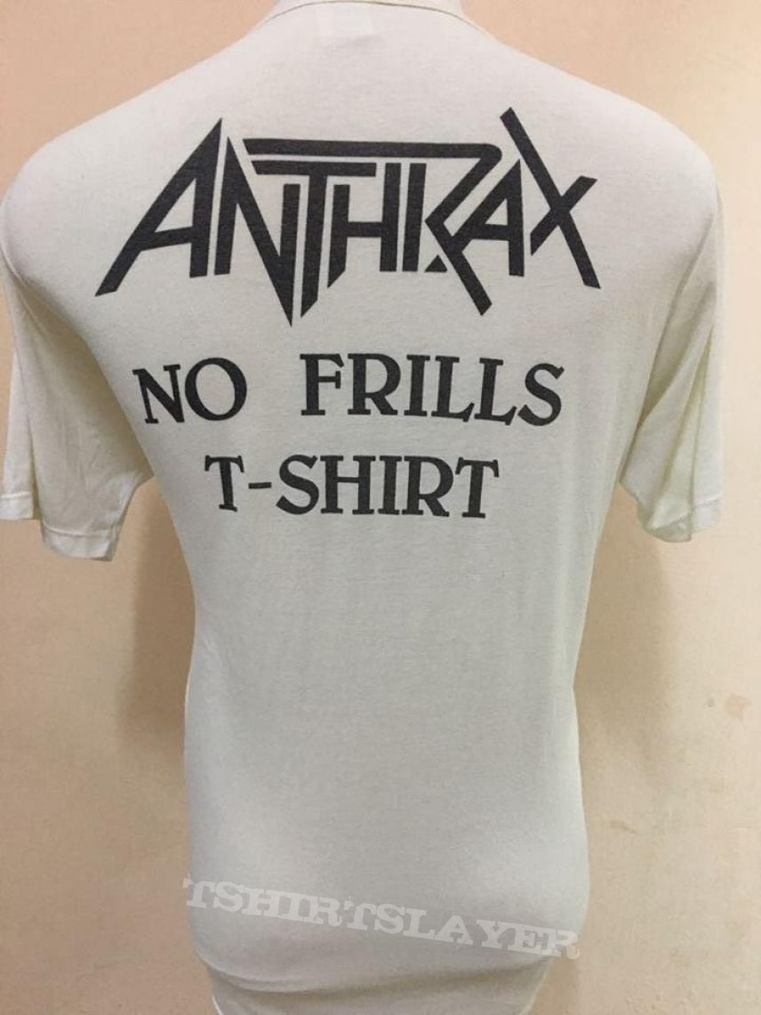 anthrax vintage shirt 1985