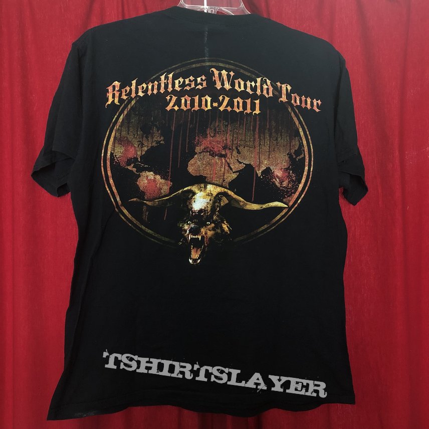 Death Angel Relentless Retribution tour shirt.