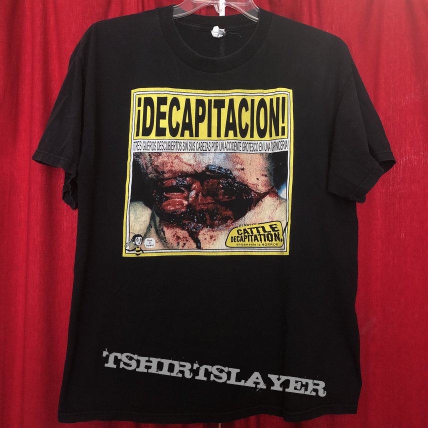 Cattle Decapitation, Cattle Decapitation shirt TShirt or Longsleeve  (brothadyl's) | TShirtSlayer