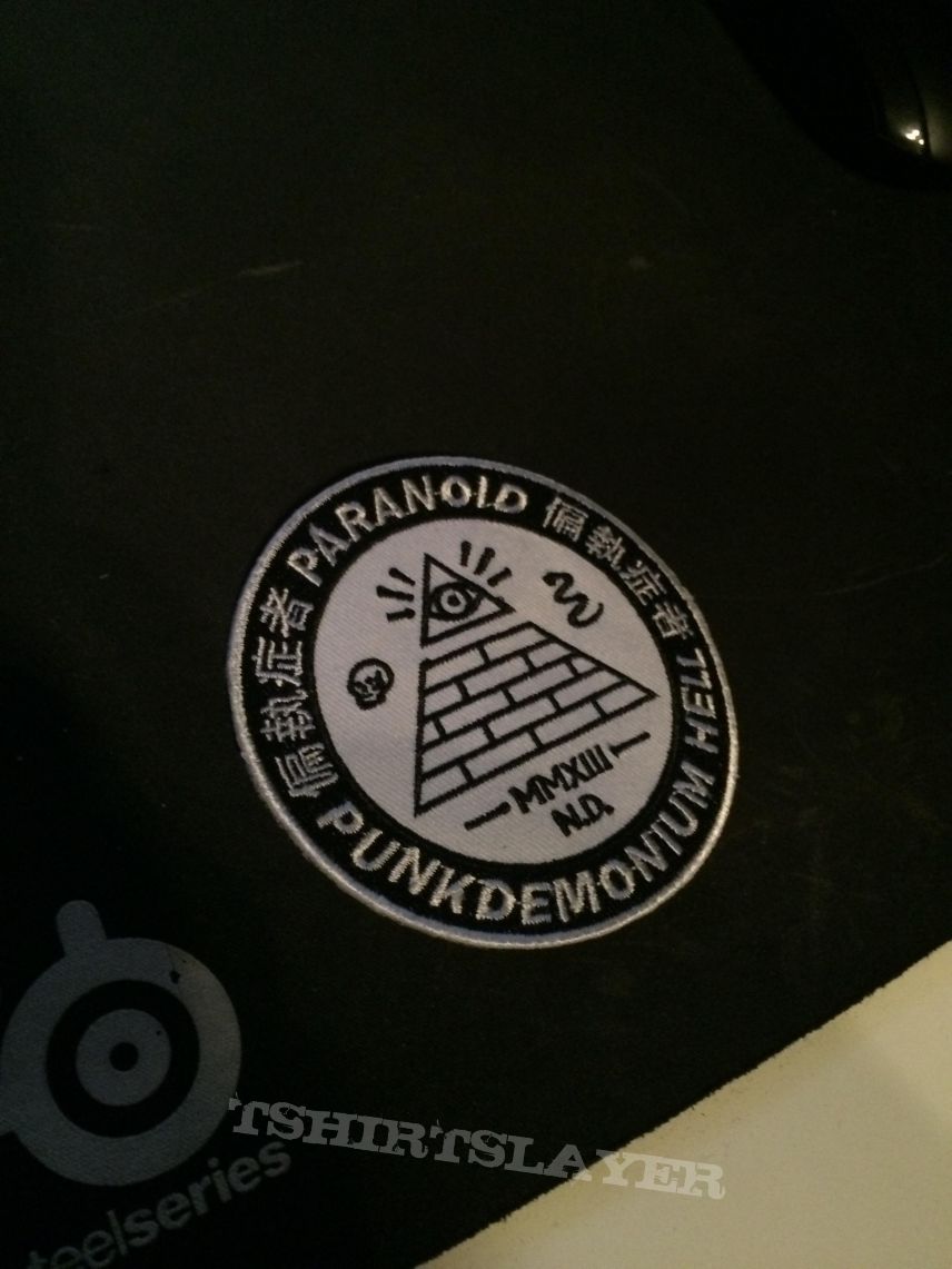 偏執症者 (Paranoid) Punkdemonium Hell Patch 偏執症者 (Paranoid) Punkdemonium Hell Patch