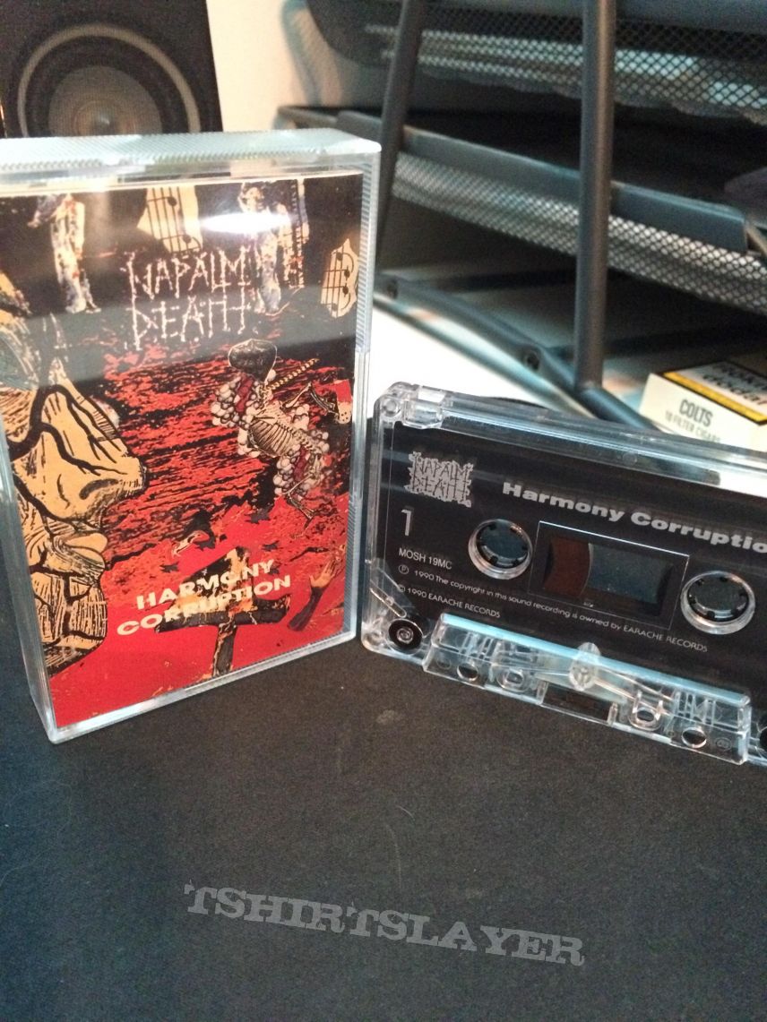 Napalm Death - Harmony Corruption Cassette
