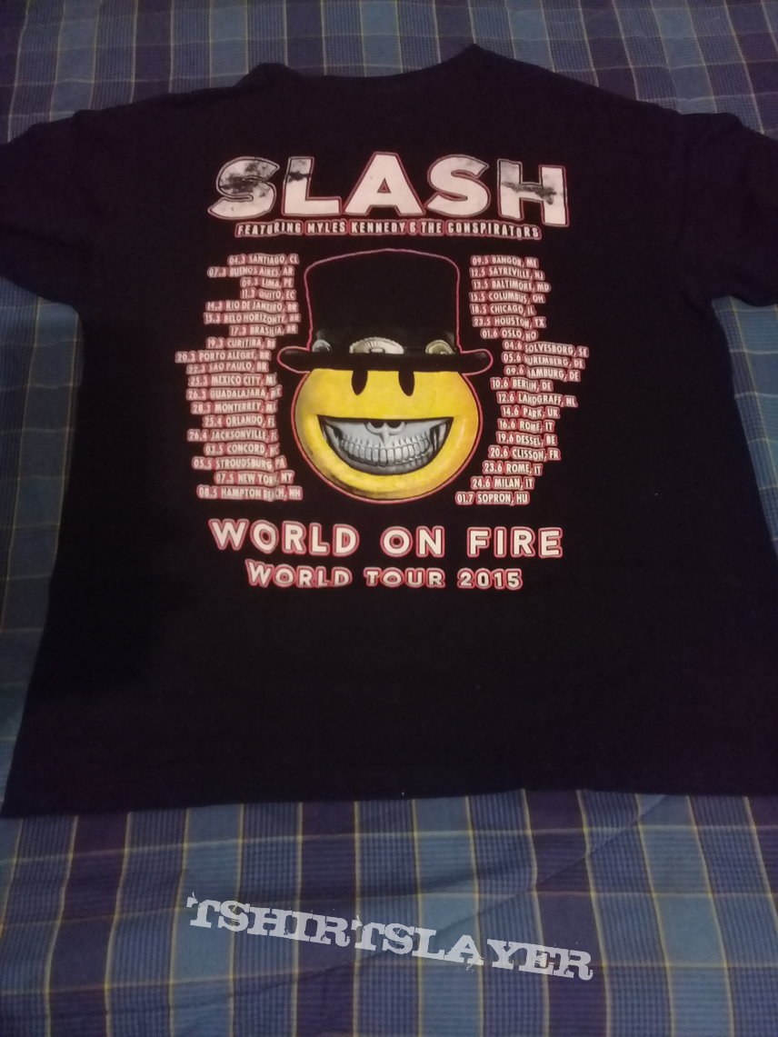 Slash - Apocalyptic Love World Tour 2012-2013  TShirtSlayer TShirt and  BattleJacket Gallery