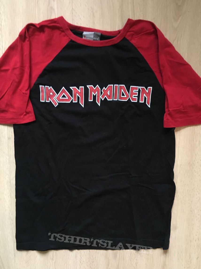 Iron Maiden - Logo - Baseball shirt