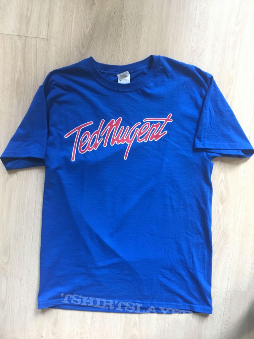 Ted Nugent - Royal Blue with Logo