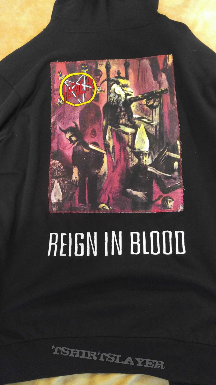 Slayer reign in blood hoodie