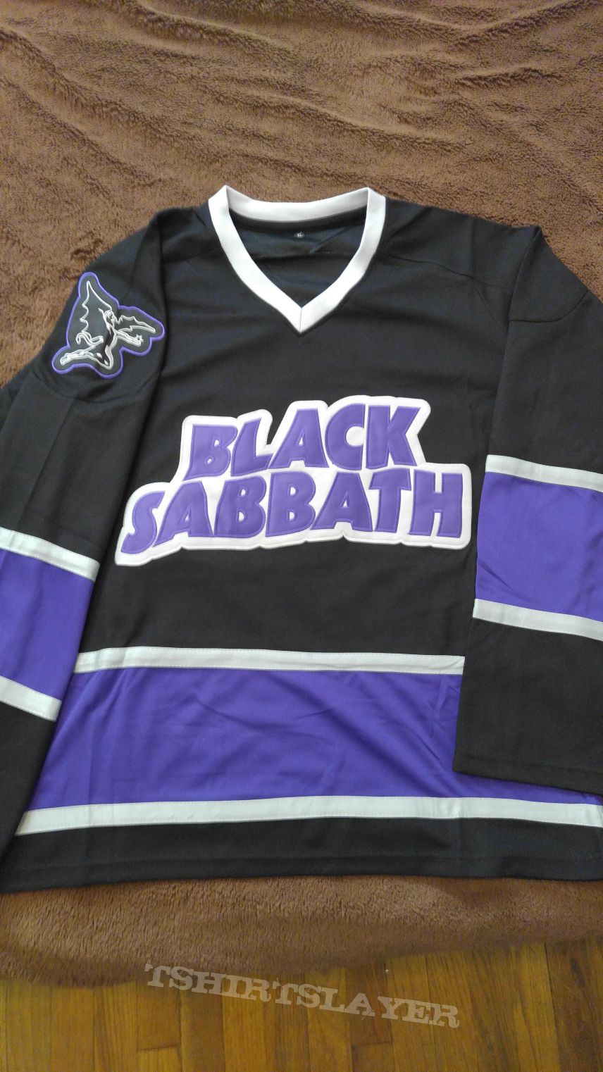 black sabbath hockey jersey