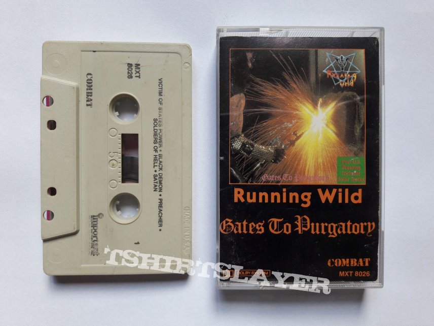 Running Wild - Gates to Purgatory Cassette