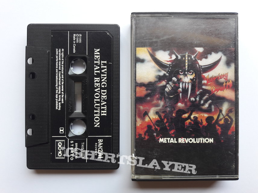 Living Death - Metal Revolution Cassette Living Death - Metal Revolution Cassette