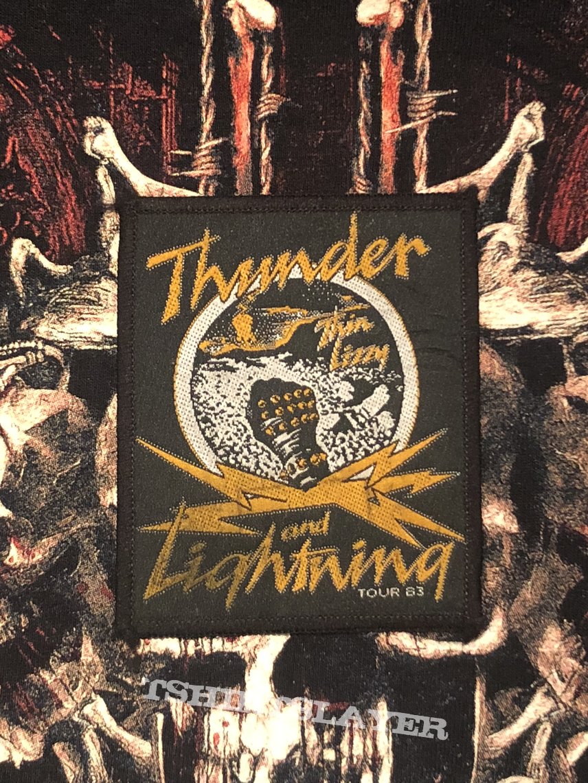 Thin Lizzy-Thunder &amp; Lightning Patch 
