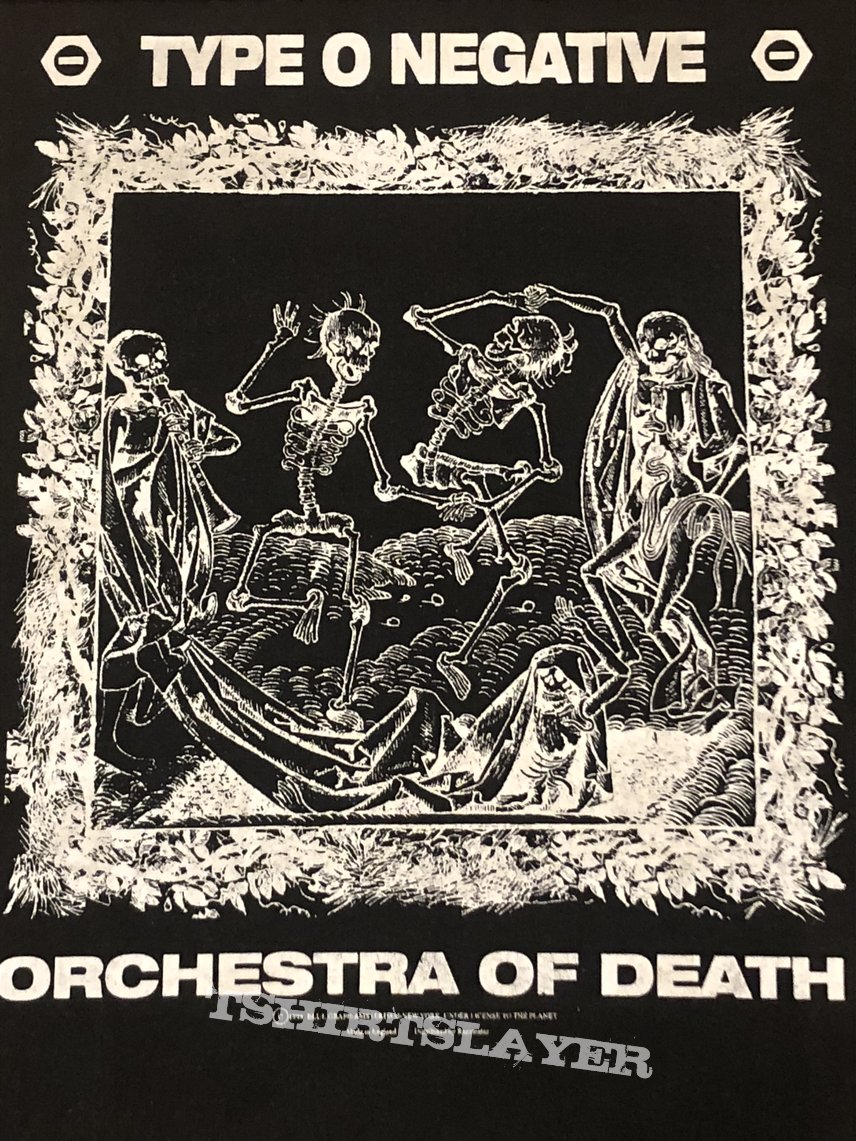 Type O Negative - Orchestra of Death Back Patch