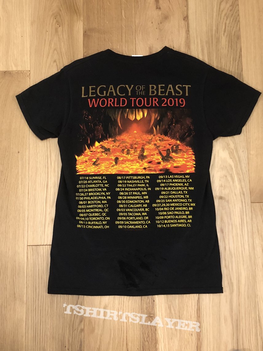 Iron Maiden-Legacy of the Beast Tour Shirt