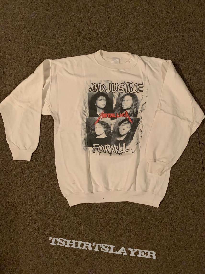 Metallica Justice For All sweater XL