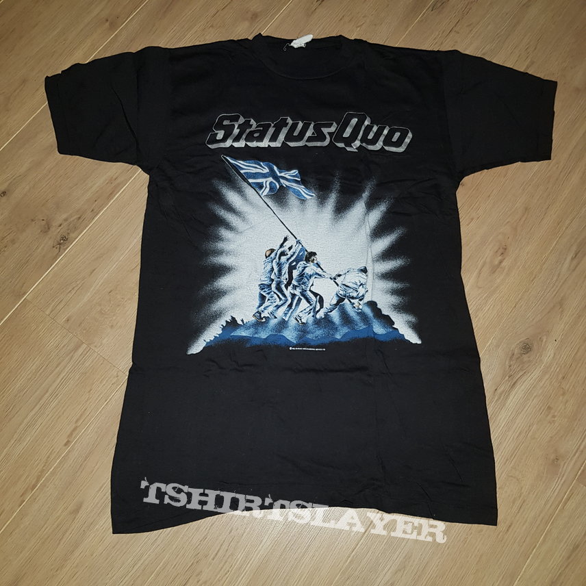 Status Quo Plan Of Attack Tour Shirt