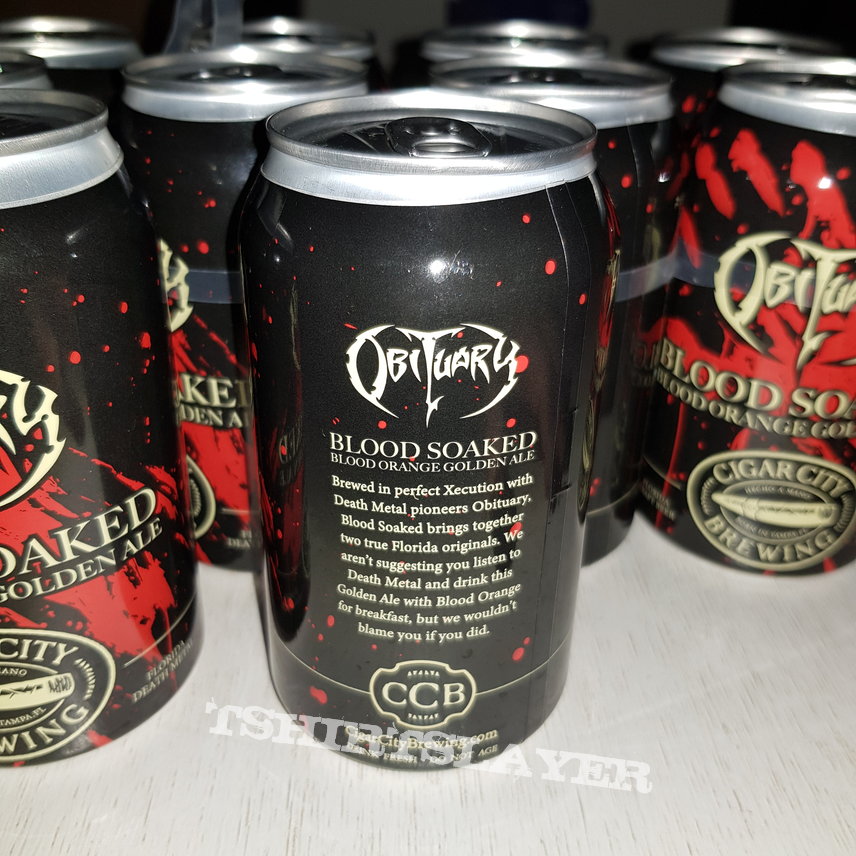 Obituary Blood Soaked Blood Orange Golden Ale