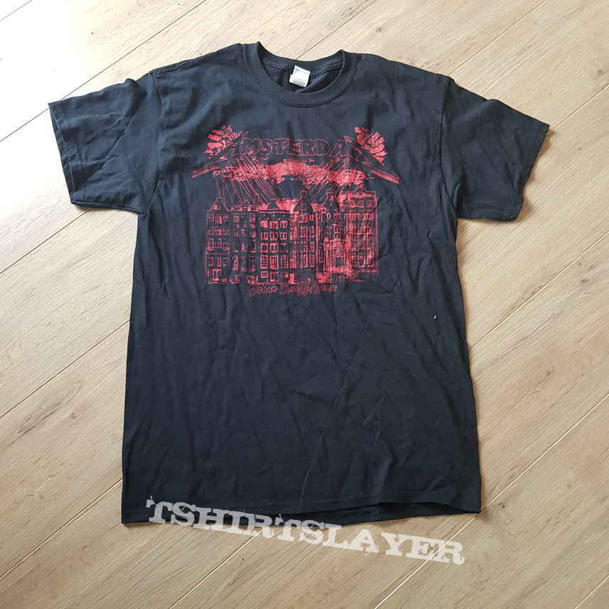 2019 Metallica Worldwired Amsterdam Show Shirt