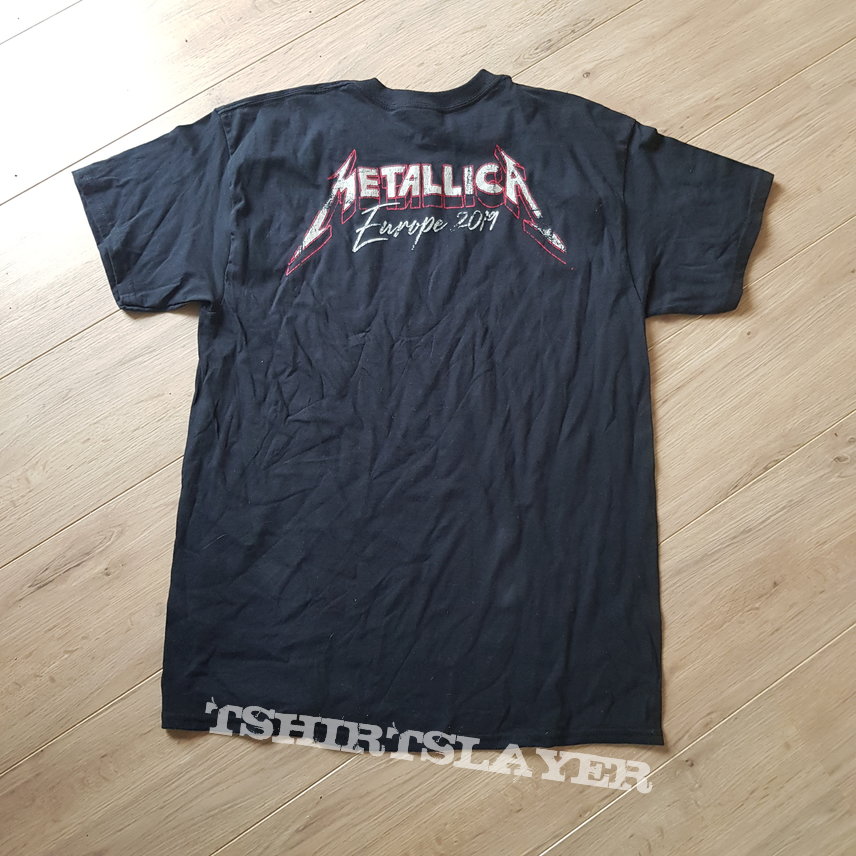 2019 Metallica Worldwired Amsterdam Show Shirt