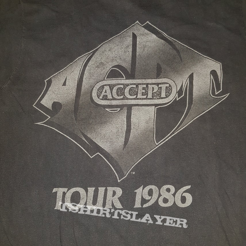 Accept Russian Roulette Tour Shirt