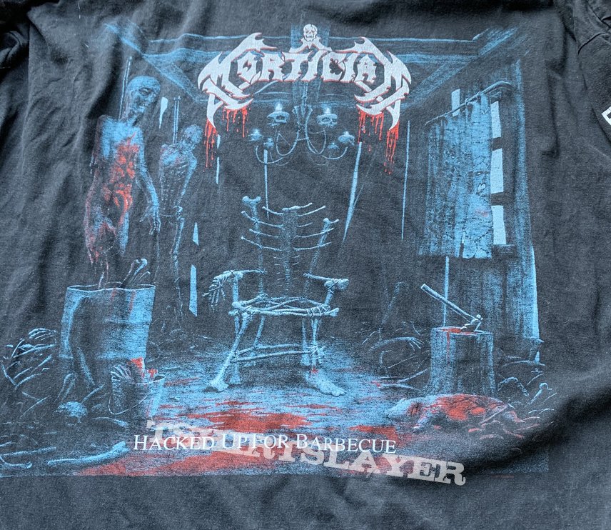 1996 Mortician Hacked Up For Barbecue Longsleeve XL