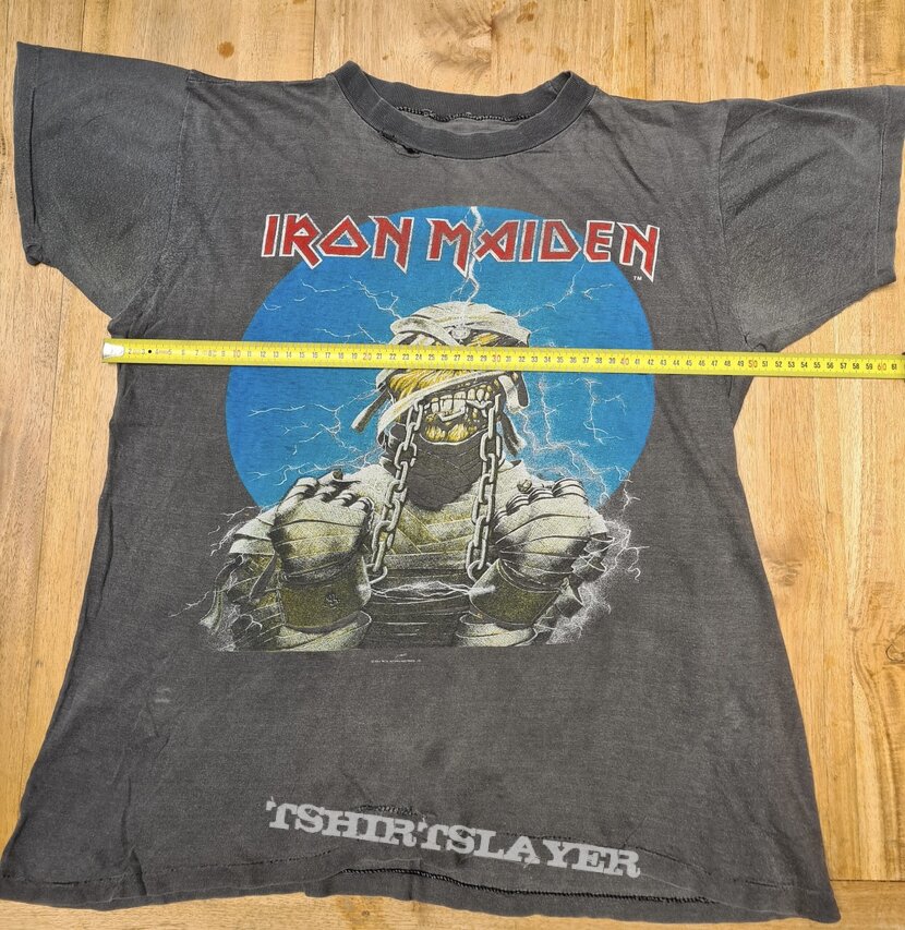 1984 - 1985 Iron Maiden World Slavery Tour Shirt | TShirtSlayer TShirt ...