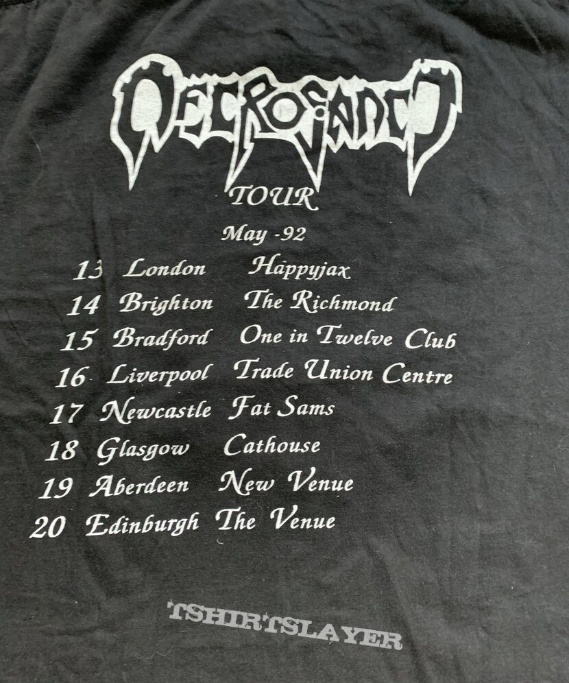1992 Necrosanct Incarnate Tour Shirt L