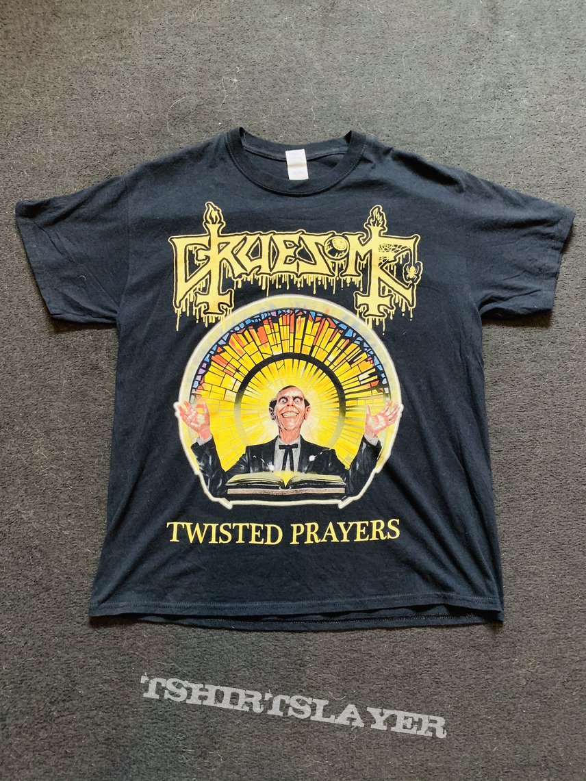 2018 Gruesome Twisting Europe Tour Shirt L