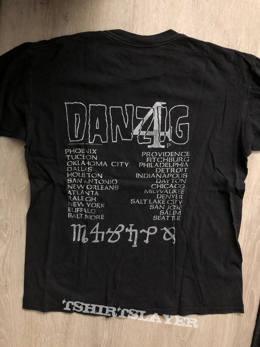 1994 Danzig 4P Tour shirt L