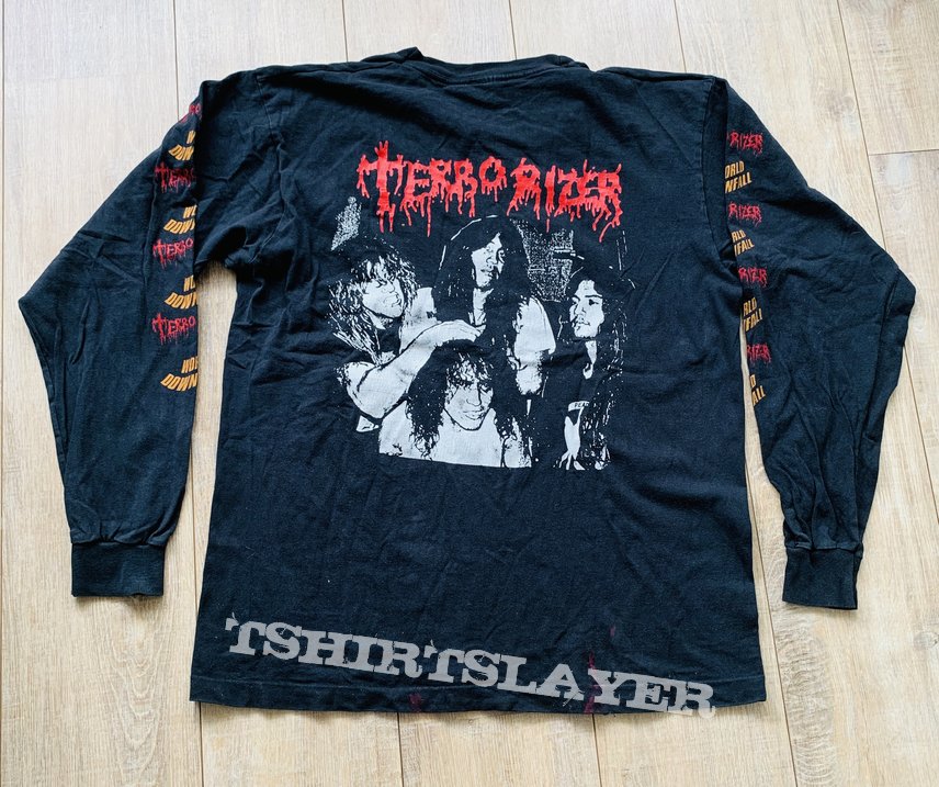 1990 Terrorizer World Downfall Longsleeve shirt XL