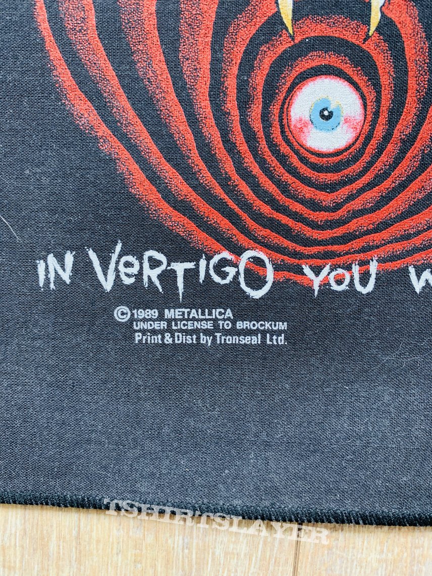 Metallica In Vertigo You Will Be Backpatch