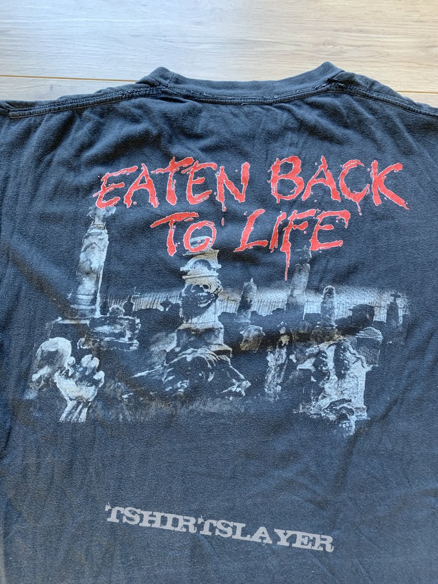 1992 Cannibal Corpse Eaten Back To Life Shirt XL