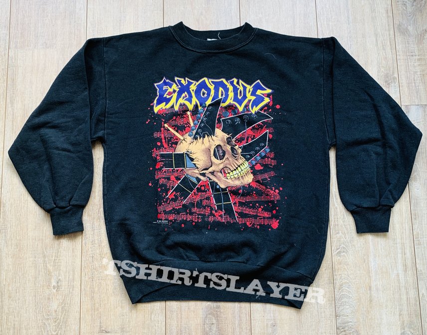 1990 Exodus Only Death Decides Sweater L