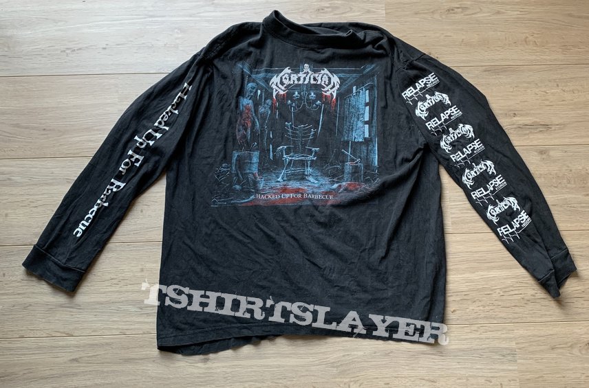 1996 Mortician Hacked Up For Barbecue Longsleeve XL