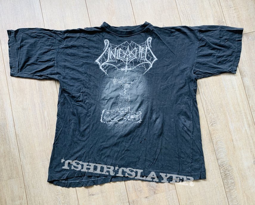 1993 Unleashed Shadows In The Deep Tour Shirt XL