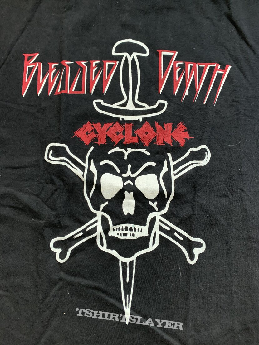 1988 Blessed Death ‎Cyclone Destined For Extinction Tour Shirt L