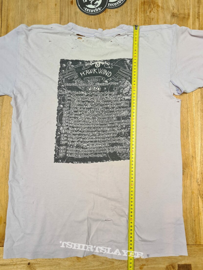 1970 Hawkwind Galactic Tour Shirt