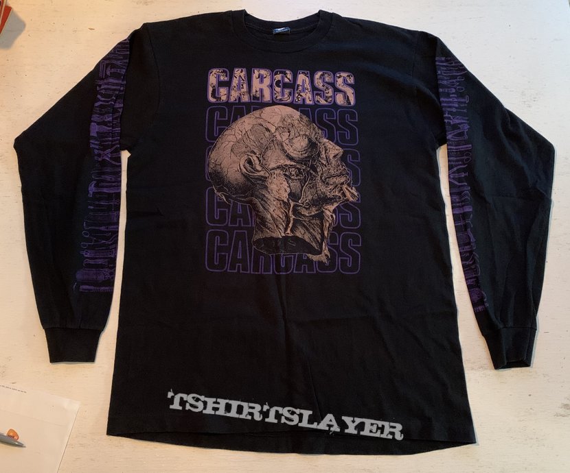 1992 Carcass Gods Of Grind European Tour Longsleeve XL