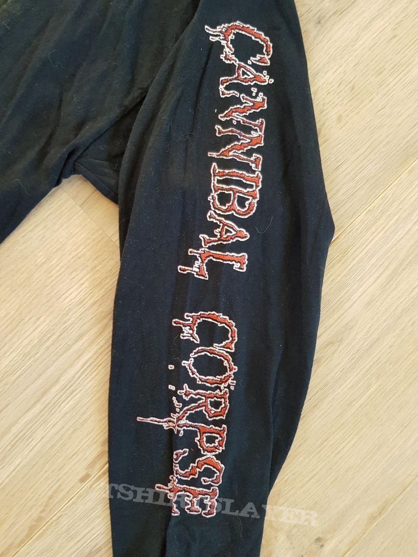 1998 Cannibal Corpse Gallery Of Suicide Longsleeve Shirt XL