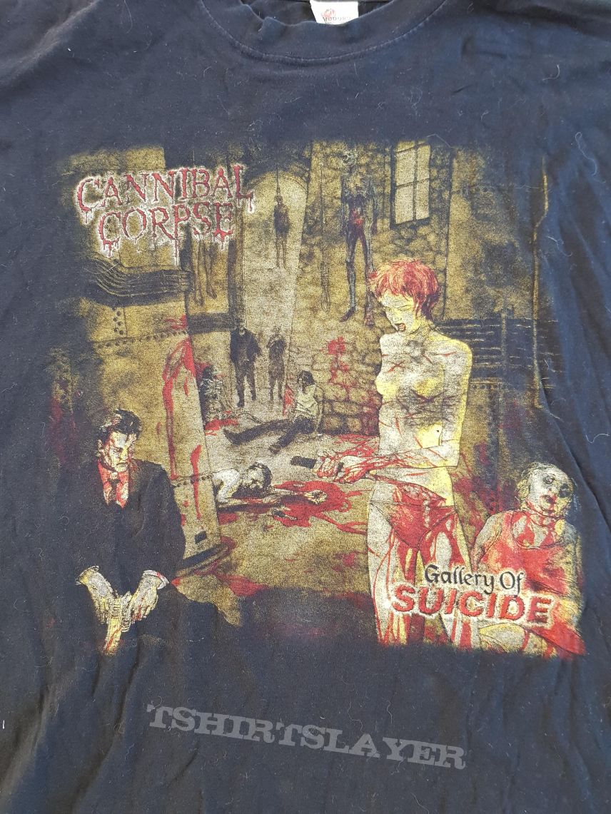 1998 Cannibal Corpse Gallery Of Suicide Longsleeve Shirt XL