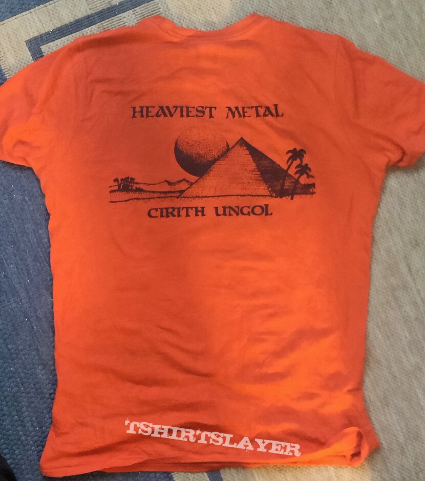 Cirith Ungol Orange album shirt