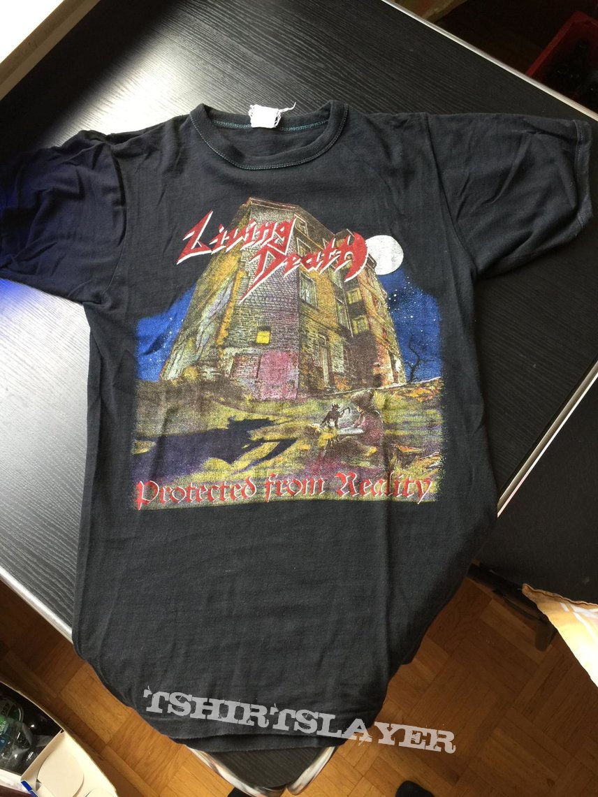 Living Death Protected from Reality shirt tour vintage Living Death Protected from Reality shirt tour vintage